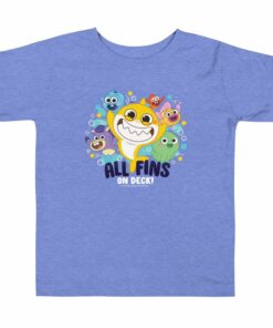 Baby Shark’s Big Show All Fins On Deck Toddler Short Sleeve T-Shirt