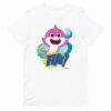 Baby Shark’s Big Show Mommy Shark Personalized Adult Short Sleeve T-Shirt