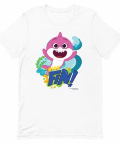 Baby Shark’s Big Show Mommy Shark Personalized Adult Short Sleeve T-Shirt