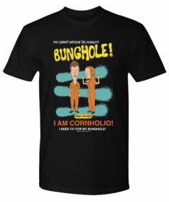Beavis and Butt-Head Bunghole Adult Short Sleeve T-Shirt