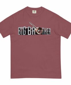 Big Brother Gold Magnifying Glass Unisex Comfort Colors T-Shirt