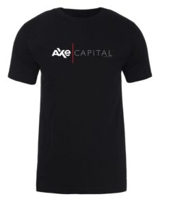 Billions Axe Capital Horizontal Logo Adult Short Sleeve T-Shirt