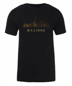 Billions Cityscape Adult Short Sleeve T-Shirt