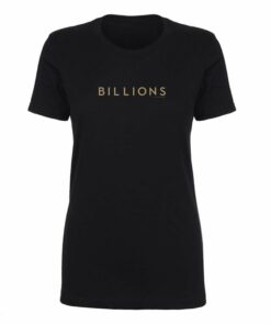 Billions Gold Logo Women’s Short Sleeve T-Shirt