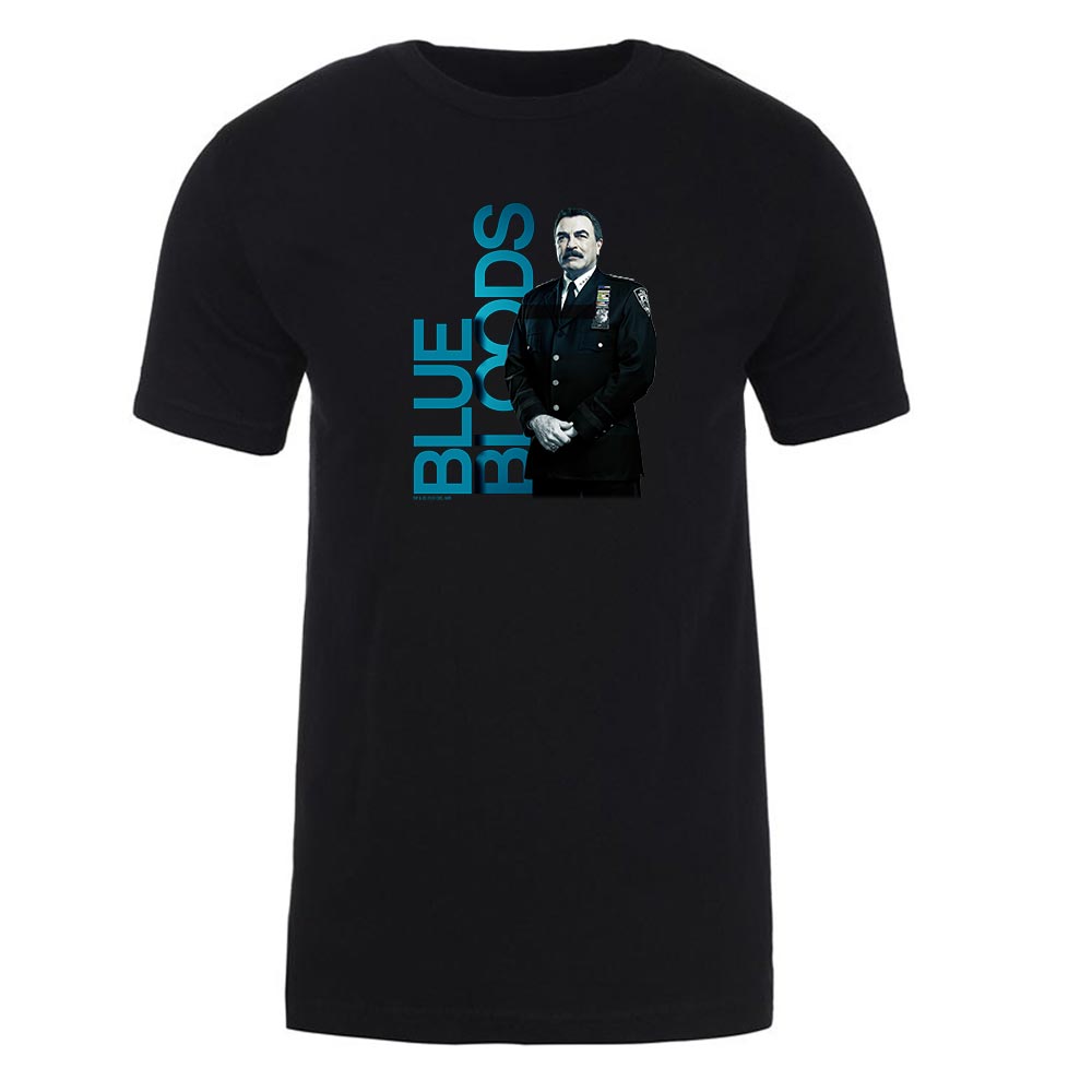 Blue Bloods Frank Reagan Adult Short Sleeve T-Shirt Blue Bloods Frank Reagan Adult Short Sleeve T-Shirt