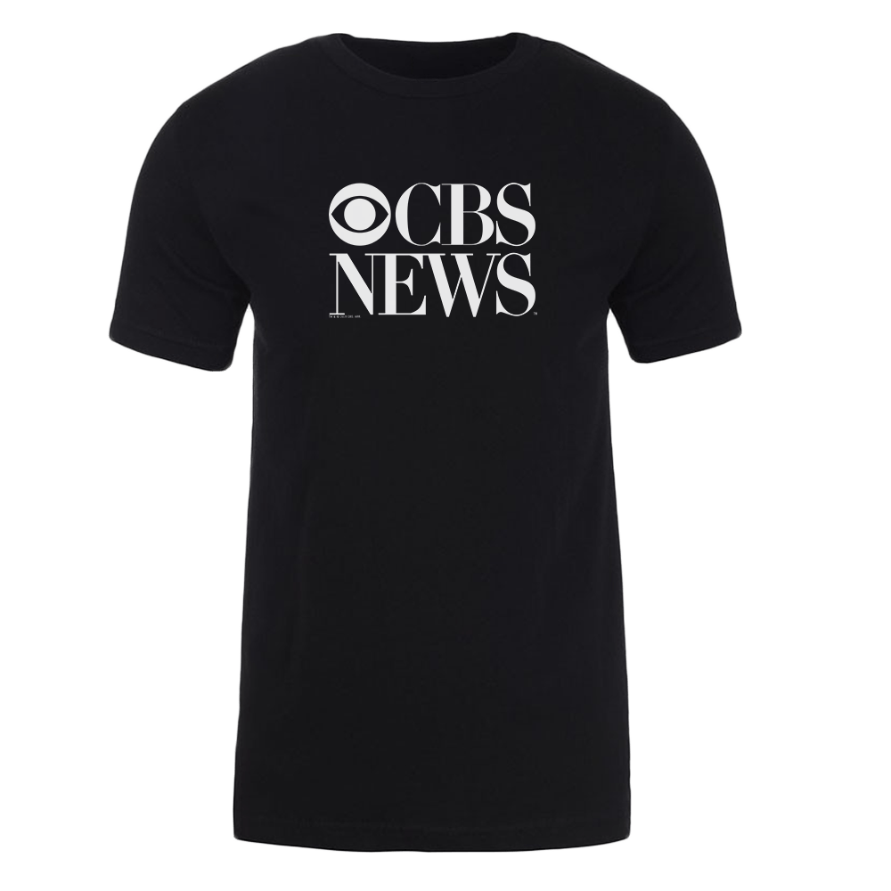 CBS News Vintage Logo Adult Short Sleeve T-Shirt CBS News Vintage Logo Adult Short Sleeve T-Shirt
