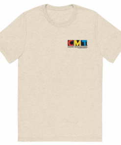 CMT Logo Adult Tri-Blend T-Shirt