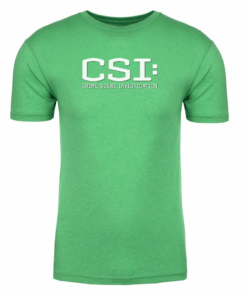CSI Crime Scene Investigation Men’s Tri-Blend T-Shirt