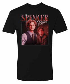 Criminal Minds 80’s Spencer Reid Adult Short Sleeve T-Shirt