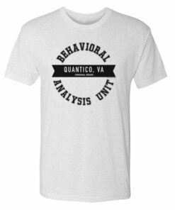 Criminal Minds Behavioral Analysis Unit Men’s Tri-Blend Short Sleeve T-Shirt