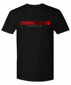Criminal Minds Evolution Logo Adult Short Sleeve T-Shirt