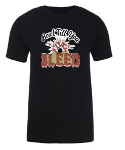 Dexter Bowl Till You Bleed Adult Short Sleeve T-Shirt