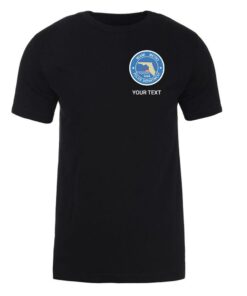 Dexter Miami Metro Police Badge Personalized Adult Short Sleeve T-Shirt