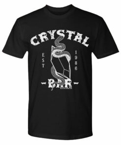 Dexter New Blood Crystal Bar Logo Adult Short Sleeve T-Shirt