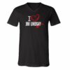 Dexter New Blood I Heart Jim Lindsay Adult V-Neck T-Shirt