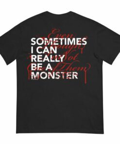 Dexter Sometimes I Can Really Be A Monster Unisex Comfort Colors T-Shirt