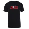 Dexter Splatter Logo Adult Short Sleeve T-Shirt