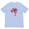 Dora the Explorer Floral Design Adult Short Sleeve T-Shirt