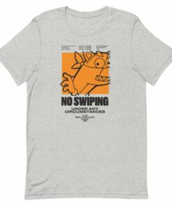 Dora the Explorer No Swiping Adult Short Sleeve T-Shirt