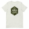 Dora the Explorer The World Awaits Adult Short Sleeve T-Shirt