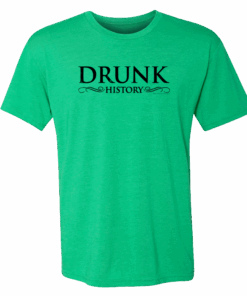 Drunk History Logo Men’s Tri-Blend T-Shirt