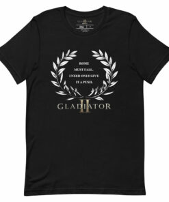 Gladiator II Rome Must Fall Unisex T-Shirt
