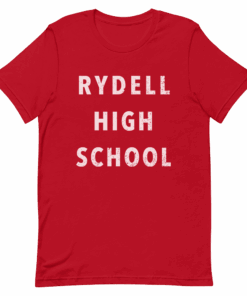Grease Rydell High School Adult Short Sleeve T-Shirt