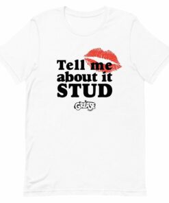 Grease Tell Me About It Stud Adult Short Sleeve T-Shirt