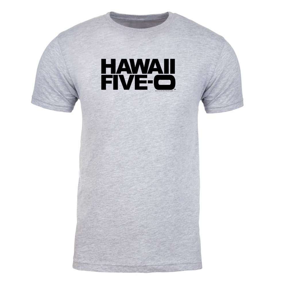 Hawaii Five-0 Logo Adult Short Sleeve T-Shirt Hawaii Five-0 Logo Adult Short Sleeve T-Shirt