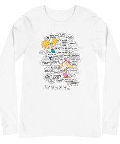 Hey Arnold! Comic Unisex Long Sleeve T-Shirt