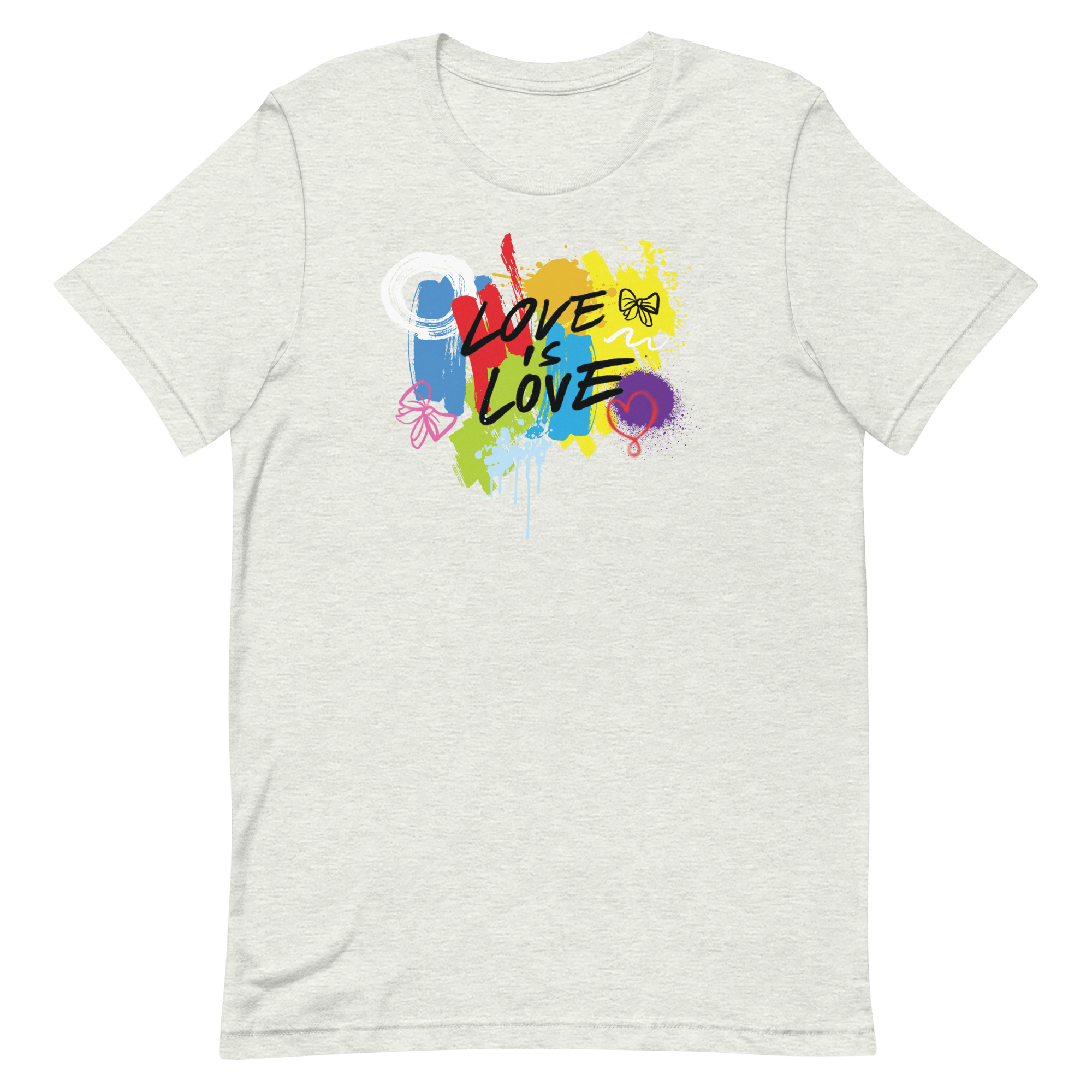 JoJo Siwa Love Is Love Adult Short Sleeve T-Shirt JoJo Siwa Love Is Love Adult Short Sleeve T-Shirt