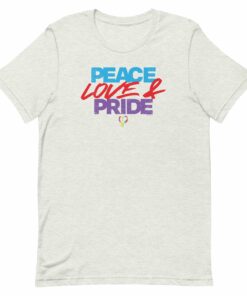 JoJo Siwa Peace Love & Pride Adult Short Sleeve T-Shirt