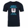 Kidding Dirty Dishes Adult Short Sleeve T-Shirt