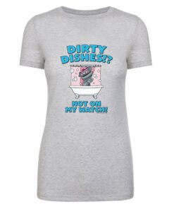 Kidding Dirty Dishes Women’s Tri-Blend Short Sleeve T-Shirt