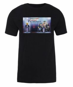 Our Cartoon President Who Will Be the Next Cartoon President Adult Short Sleeve T-Shirt