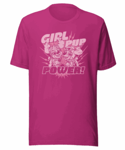 PAW Patrol Girl Pup Power Adult Short Sleeve T-Shirt