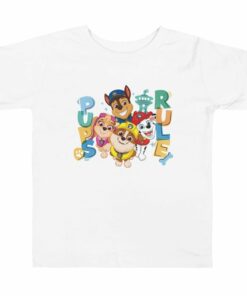 PAW Patrol Personalized Toddler Short Sleeve T-Shirt