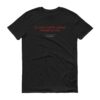 Penny Dreadful City of Angels Blood Writing Adult Short Sleeve T-Shirt
