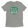 Pick Six Podcast Logo Unisex Tri-Blend T-Shirt