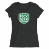 Pick Six Podcast Logo Women’s Tri-Blend Short Sleeve T-Shirt