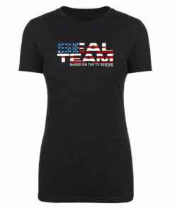 SEAL Team American Flag Logo Women’s Tri-Blend T-Shirt
