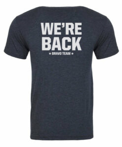 SEAL Team Bravo Team Were Back Mens Tri Blend T Shirt 3