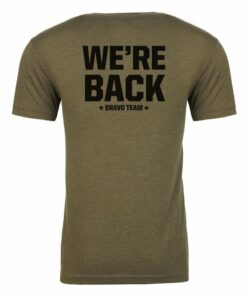 SEAL Team Bravo Team Were Back Mens Tri Blend T Shirt 4
