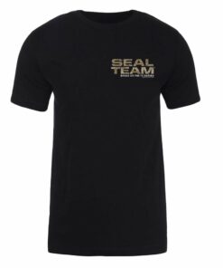 SEAL Team Camouflage Chest Logo Adult Short Sleeve T-Shirt