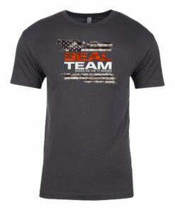 SEAL Team Logo Flag Men’s Classic Short Sleeve T-Shirt