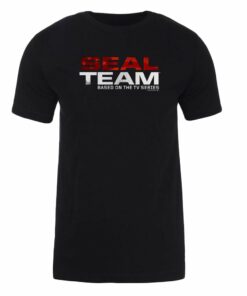 SEAL Team Stacked Logo Adult Short Sleeve T-Shirt