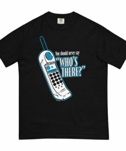 Scream Who’s There Unisex Comfort Colors T-Shirt