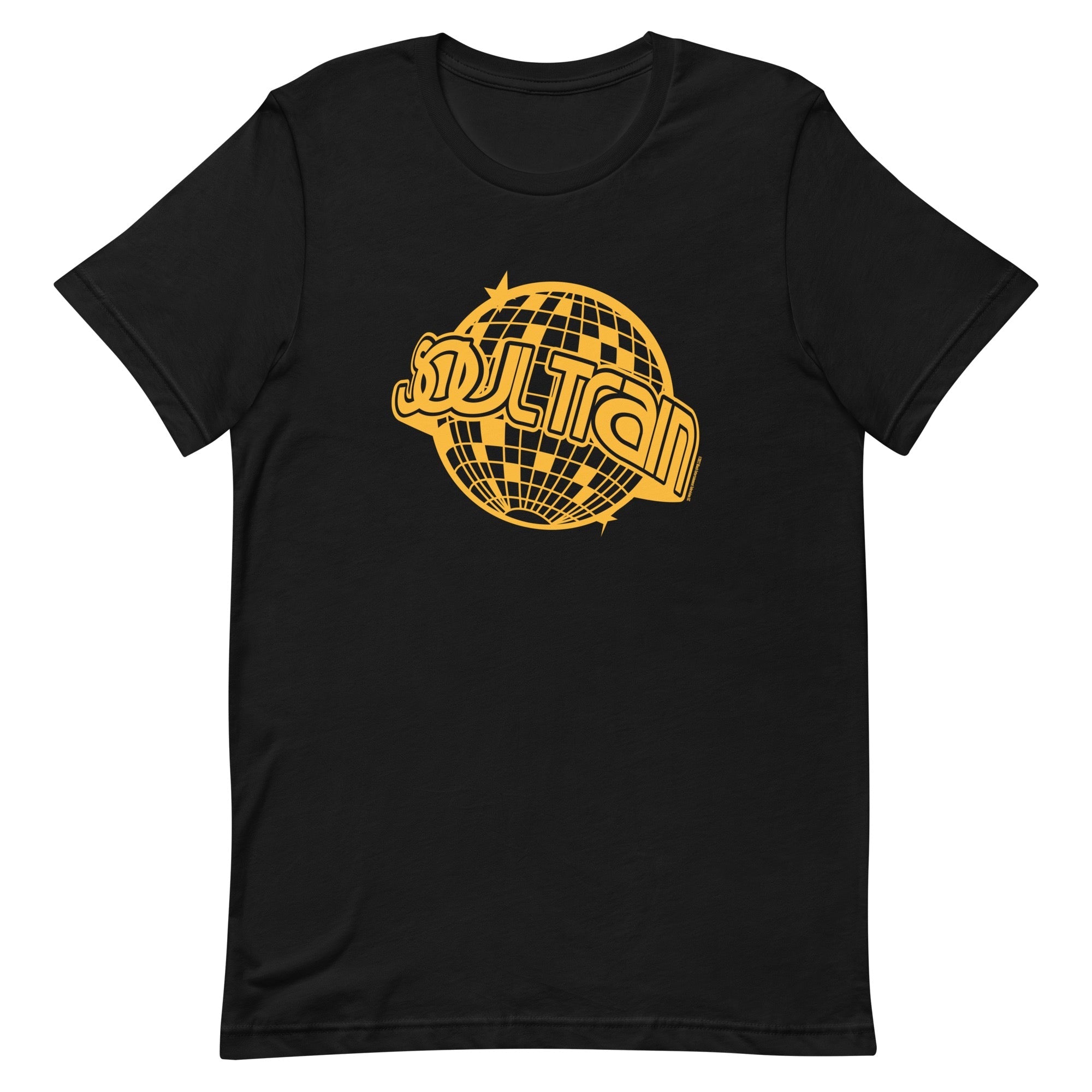 Soul Train Disco Ball Adult Short Sleeve T-Shirt Soul Train Disco Ball Adult Short Sleeve T-Shirt