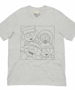 South Park Boys Outline Unisex T-Shirt