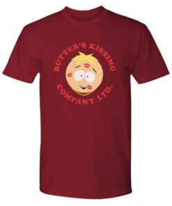 South Park Butter’s Kissing Company Adult Short Sleeve T-Shirt